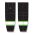 Athletic Knit HS2100-247 Lightweight Pro Hockey Socks - Black/Lime/White - Front