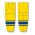 Athletic Knit HS2100-257 Lightweight Pro Hockey Socks - Maize/Royal - Front