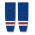 Athletic Knit HS2100-312 Lightweight Pro Hockey Socks - New York Rangers Royal - Front
