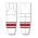 Athletic Knit HS2100-528 Lightweight Pro Hockey Socks - 2013 Carolina White - Front
