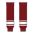 Athletic Knit HS630-362 Knitted Striped Hockey Socks - Phoenix Av Red - Front