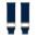 Athletic Knit HS630-520 Knitted Striped Hockey Socks - Notre Dame Navy - Front