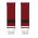 Athletic Knit HS630-582 Knitted Striped Hockey Socks - 2015 Arizona Av Red - Front
