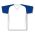 Athletic Knit S1375-207 Soccer Jersey - White/Royal - Front