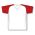 Athletic Knit S1375-209 Soccer Jersey - White/Red - Front