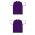 Athletic Knit S1375-220 Soccer Jersey - Purple/White - Full