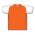 Athletic Knit S1375-238 Soccer Jersey - Orange/White - Front
