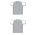 Athletic Knit S1375-245 Soccer Jersey - Grey/White - Full