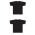 Athletic Knit S1800-001 Soccer Jersey - Black - Full