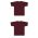 Athletic Knit S1800-009 Soccer Jersey - Maroon - Full