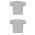 Athletic Knit S1800-020 Soccer Jersey - Heather Grey - Full