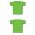 Athletic Knit S1800-031 Soccer Jersey - Lime Green - Full