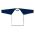 Athletic Knit S1846-217 Soccer Long Sleeve Shirt - White/Navy - Front