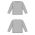 Athletic Knit S1900-020 Soccer Long Sleeve Shirt - Heather Grey - Full