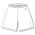 Athletic Knit SS1300-000 Soccer Shorts - White - Front