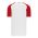 Athletic Knit V1375-209 Volleyball Jersey - White/Red - Rear