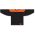 Athletic Knit H6100-265 League Hockey Jersey - Black/Orange - Rear