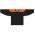 Athletic Knit H6100-265 League Hockey Jersey - Black/Orange - Front