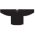 Athletic Knit H6250-001 Practice Hockey Jersey - Black - Front