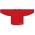 Athletic Knit H6250-005 Practice Hockey Jersey - Red - Rear