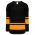 Athletic Knit H6400-212 League Hockey Jersey - Black/Gold - Primary