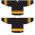 Athletic Knit H6400-212 League Hockey Jersey - Black/Gold - Full