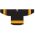 Athletic Knit H6400-212 League Hockey Jersey - Black/Gold - Front