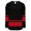 Athletic Knit H6400-249 League Hockey Jersey - Black/Red - Primary