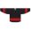 Athletic Knit H6400-249 League Hockey Jersey - Black/Red - Front