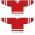 Athletic Knit H6500-208 League Hockey Jersey - Red/White - Full