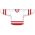 Athletic Knit H6500-209 League Hockey Jersey - White/Red - Front