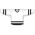 Athletic Knit H6500-222 League Hockey Jersey - White/Black - Front