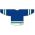 Athletic Knit H6500-413 League Hockey Jersey - Royal/White/Kelly - Rear