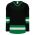 Athletic Knit H6500-435 League Hockey Jersey - Black/Kelly/White - Primary