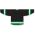 Athletic Knit H6500-435 League Hockey Jersey - Black/Kelly/White - Rear