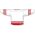 Athletic Knit H8000-209 Select Hockey Jersey - White/Red - Rear