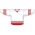 Athletic Knit H8000-209 Select Hockey Jersey - White/Red - Front