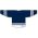 Athletic Knit H8000-216 Select Hockey Jersey - Navy/White - Rear