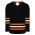 Athletic Knit H8000-223 Select Hockey Jersey - Black/Orange/White - Primary