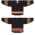 Athletic Knit H8000-223 Select Hockey Jersey - Black/Orange/White - Full