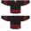 Athletic Knit H8000-249 Select Hockey Jersey - Black/Red - Full