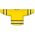 Athletic Knit H8000-255 Select Hockey Jersey - Maize/Navy/White - Rear