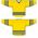 Athletic Knit H8000-257 Select Hockey Jersey - Maize/Royal - Full