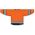 Athletic Knit H8000-330 Select Hockey Jersey - Orange/Black/White - Rear