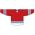 Athletic Knit H8000-344 Select Hockey Jersey - Red/White/Royal - Front