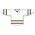 Athletic Knit H8000-353 Select Hockey Jersey - White/Black/Tuscan Gold - Front
