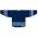 Athletic Knit H8000-761 Select Hockey Jersey - Navy/Sky/White - Rear