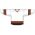 Athletic Knit H8000-833 Select Hockey Jersey - White/Black/Orange - Front