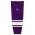 Athletic Knit HS2100-220 Lightweight Pro Hockey Socks - Purple/White - Primary