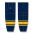 Athletic Knit HS2100-286 Lightweight Pro Hockey Socks - Navy/Tuscan Gold - Front